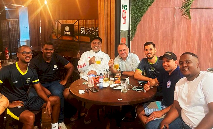 Diretoria do Bahia Fut 7 se reúne para traçar planejamento para o restante da temporada.